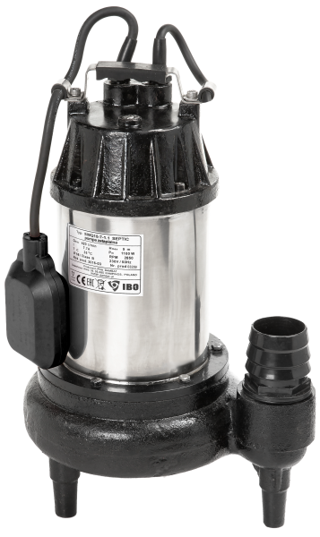 WQX 750 Hochdruck Tauchpumpe Wasserpumpe 3,5bar 9000L/h 0,75kW