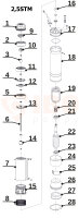 Tiefbrunnenpumpe 2,5 Zoll | 2,5 STM 24